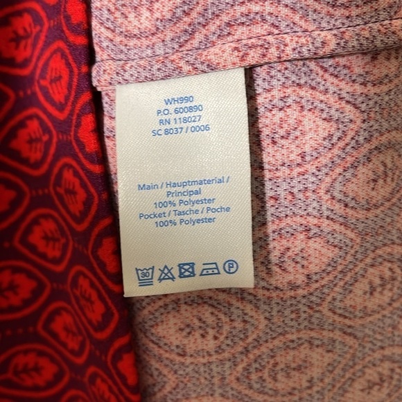 Boden Easy Notch Neck Mini Shift Dress in Red size 8 - Picture 14 of 14